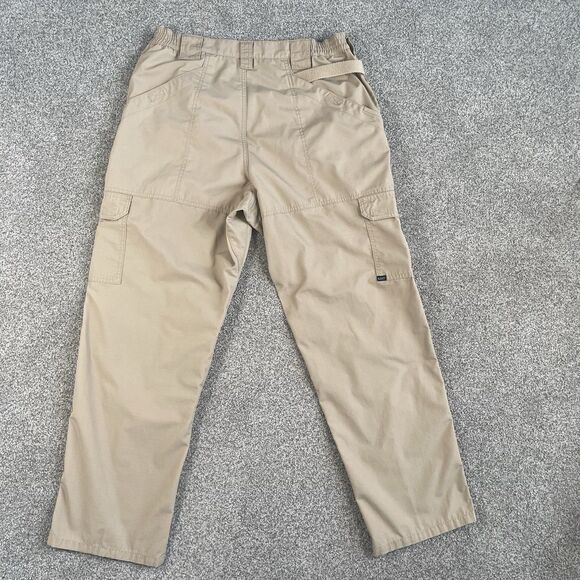 511 Tactical Taclite Pro Ripstop Pants Mens Tan Cargo Utility 74273 Size 34x31 - Picture 2 of 10